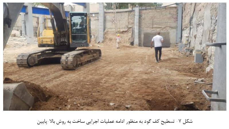 تسطیح کف گود